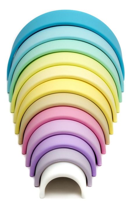 Arcoiris De Colores Pastel 12Pcs Dëna-0