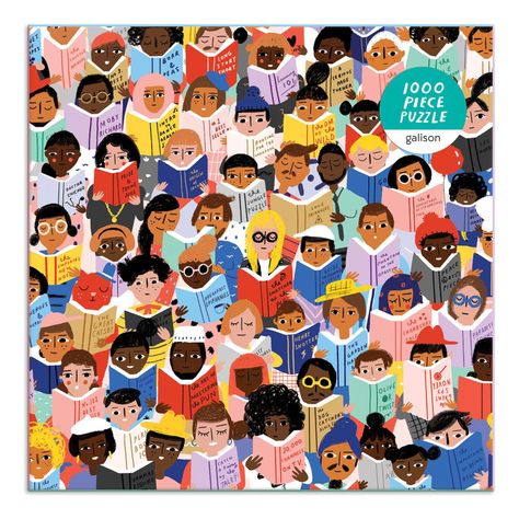 Puzzle 1000Pcs, Club De Lectura Mudpuppy-2