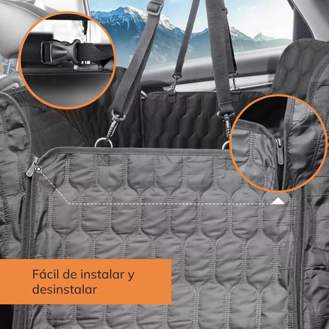 Protector Funda Cubre Asiento Auto Perros Mascotas Xroad-3