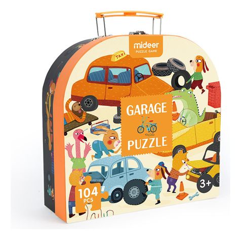 Puzzle Maleta Mi Garage 104Pcs MiDeer-1