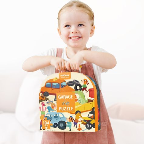 Puzzle Maleta Mi Garage 104Pcs MiDeer-2
