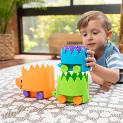 Hiding Hedgehogs, Apilar Y Anidar FatBrain Toys-3