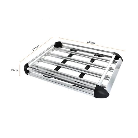 Parrilla Para Auto Aluminio Portaequipaje Universal Xroad-3