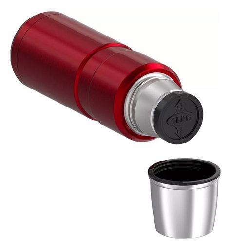 Termo Líquidos King Acero Inox Rojo 470ml Thermos-2