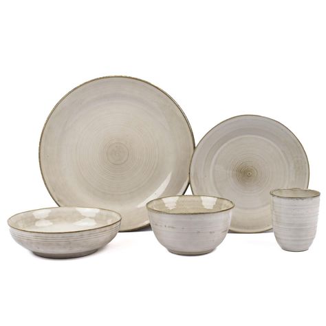 Juego de Loza 30 pcs Cerámica Siena Simplit-0