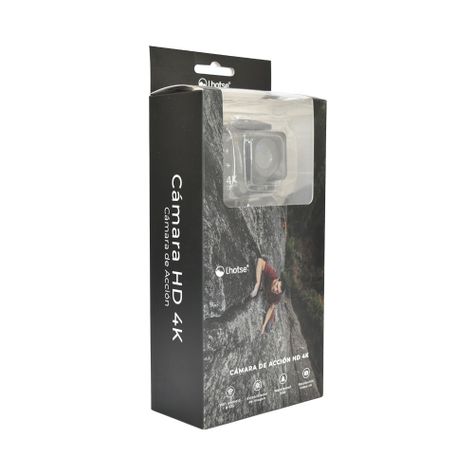 Cámara Deportiva Lhotse 4k Ultra Hd Negra-5