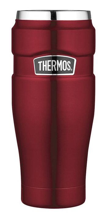 Termo Mug Acero Inox Rojo 470ml Thermos-0
