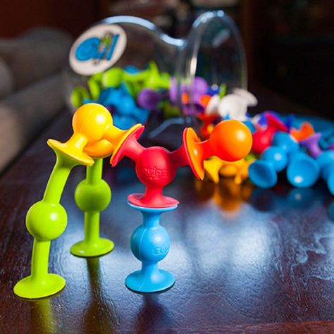 Squigz Deluxe Set, Juego De Creatividad FatBrain Toys-1