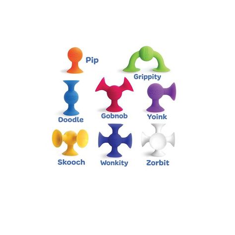 Squigz Deluxe Set, Juego De Creatividad FatBrain Toys-5