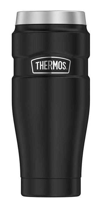 Termo Mug Acero Inox Negro 470ml Thermos-0