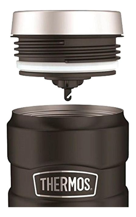 Termo Mug Acero Inox Negro 470ml Thermos-1