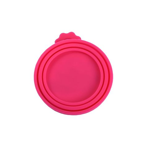 Tapa De Silicona Para Latas Fucsia Perro Mascan-0