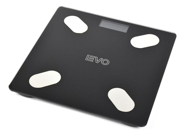 Pesa Digital Balanza Baño Bluetooth Negra Inteligente-4