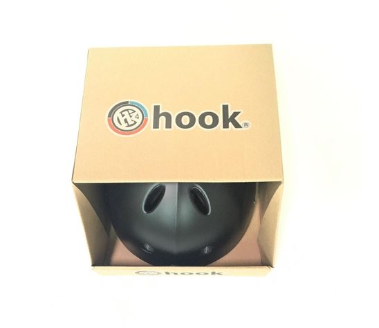 Casco Hook 907b Negro M-3