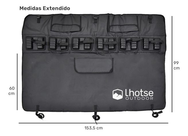 Pick-up Pad Lhotse Porta 6 Bicicletas-1