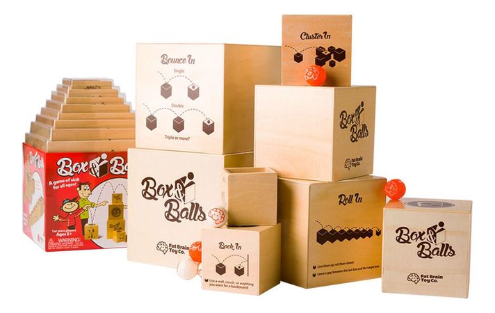 Box N Balls, Juego De Creatividad FatBrain Toys-1