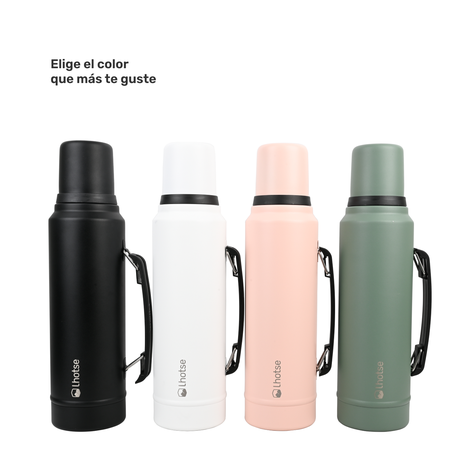 Termo Liquido Acero Inoxidable Classic 1,3 lts Lhotse White-6
