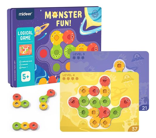 Juego De Lógica Diversión De Monstruos MiDeer-0