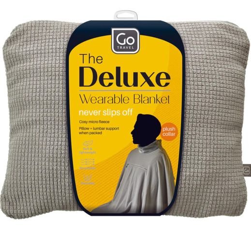 Frazada Tipo Poncho + Almohada Multiuso-2