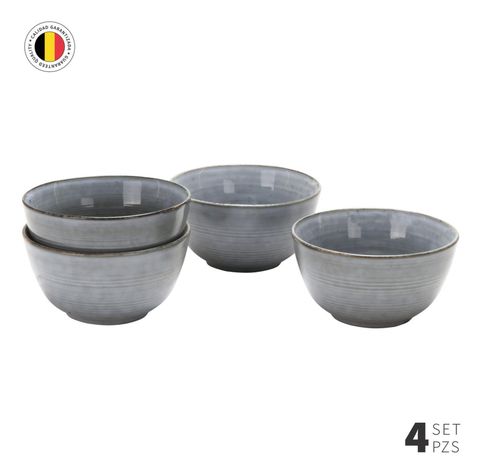 Set 4 Bowls Cerámica 7,5 cm Amalfi Simplit-2