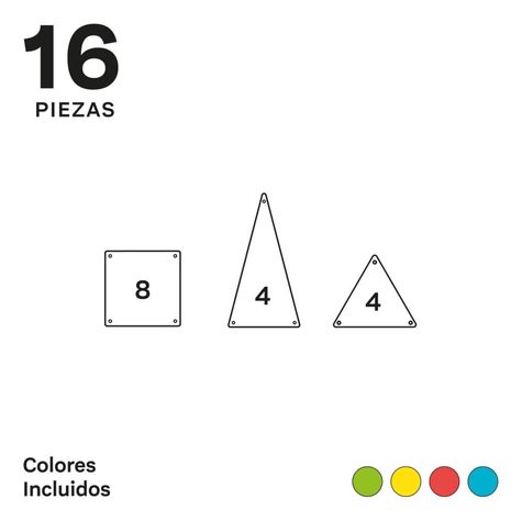 Imanix Juego 16 Piezas Magnéticas-5