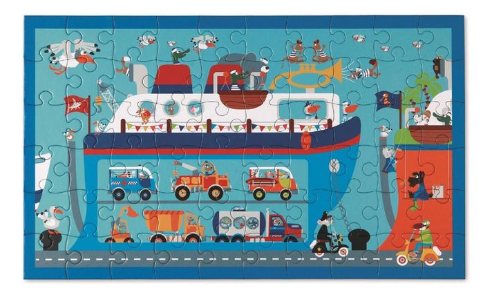 Puzzle 60 Cs Ferry Scratch Europe-0