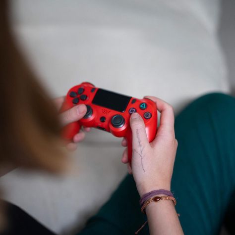 Control Joystick Inalámbrico doble Shock P4 Rojo Levo-6