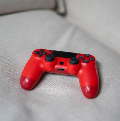Control Joystick Inalámbrico doble Shock P4 Rojo Levo-7