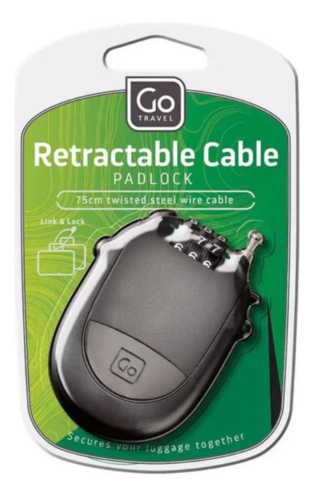 Candado Con Cable Retráctil-5