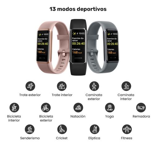 Banda Smartband Lhotse Urban GT Black-6