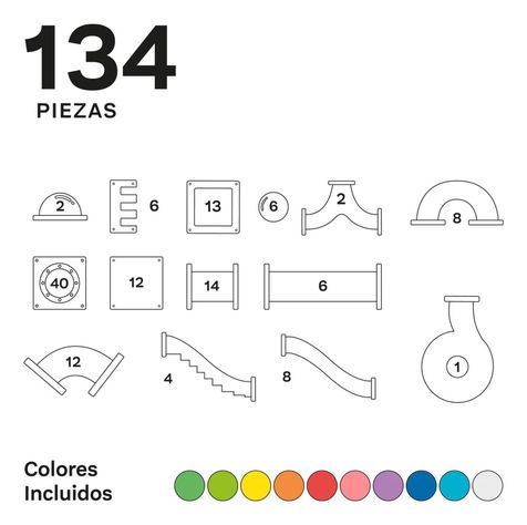 Imanix Tobogán 134 Piezas Magnéticas-4