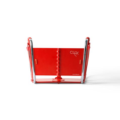 Silla De Comer Plegable Niño Roja Clak-3