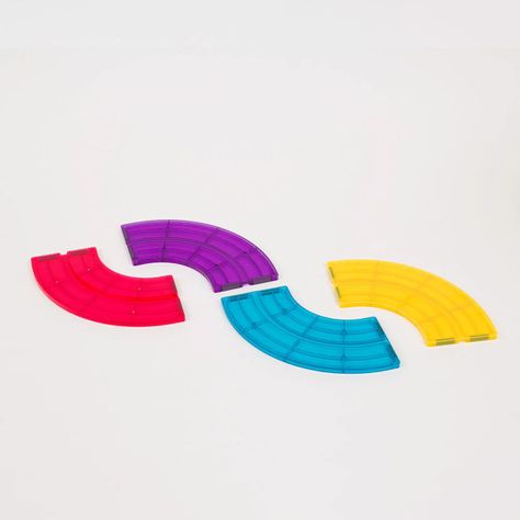 Accesorios Pista Cuarto De Curva 4 Piezas Imanix-1