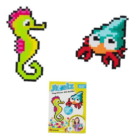Jixelz Puzzle 700 Pc Set, Amigos Del Mar FatBrain Toys-1
