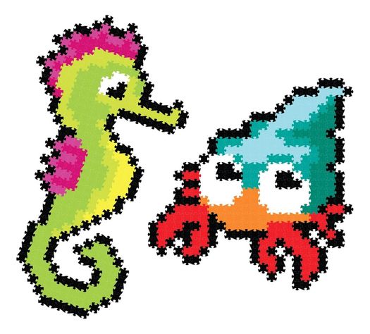 Jixelz Puzzle 700 Pc Set, Amigos Del Mar FatBrain Toys-2