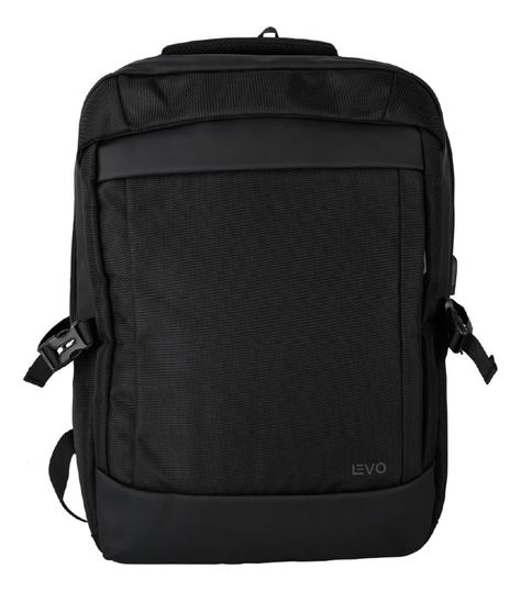 Mochila WOLF Negra 15,6" + Funda Notebook Gris 15,6" LEVO-1