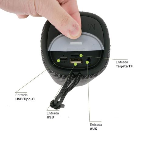 Parlante Portátil Inalámbrico Bluetooth Pulse On-5