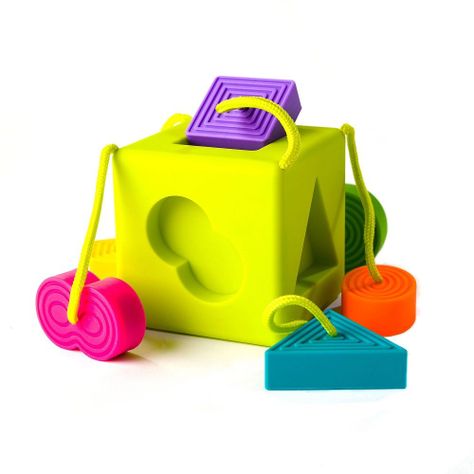 Oombeecube, Cubo De Encaje Bebé FatBrain Toys-0