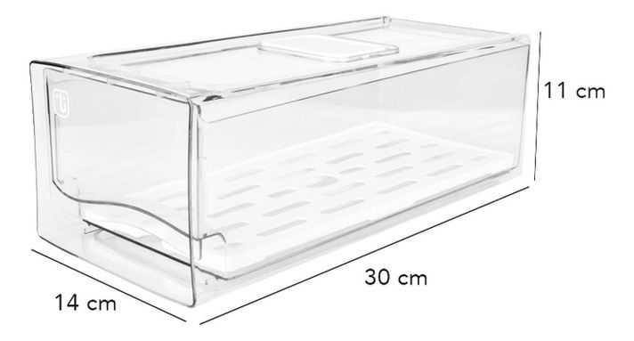 Organizador Refrigerador con Drenaje Chica Simplit-3