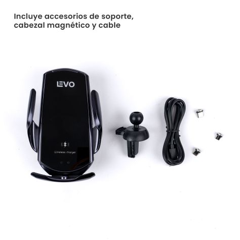 Cargador Inalámbrico Magnético Carga Rápida Auto Vo1 Levo-7
