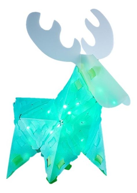 Rompecabezas Con Iluminacion 3D Pequeño Alce Creatto-0