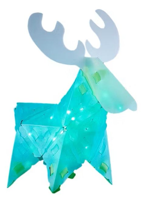 Rompecabezas Con Iluminacion 3D Pequeño Alce Creatto-7