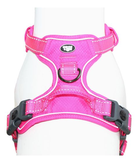 Arnés Deportivo De Control S Fucsia Perro Mascan-1