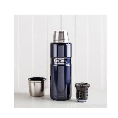 Termo Líquidos King Acero Inox Negro 470ml Thermos-0