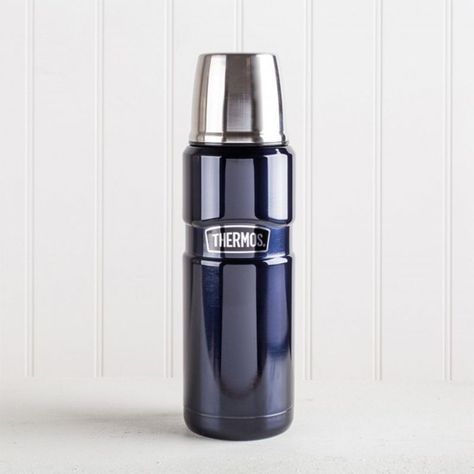 Termo Líquidos King Acero Inox Negro 470ml Thermos-1