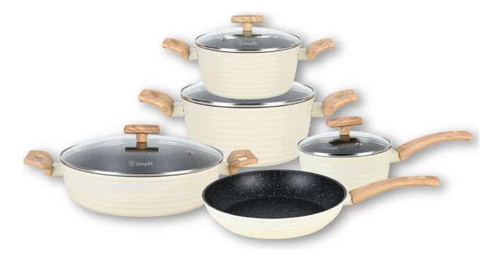 Pack Batería Savannah 9 Pz+Set 12 Utensilios Calipso Simplit-2