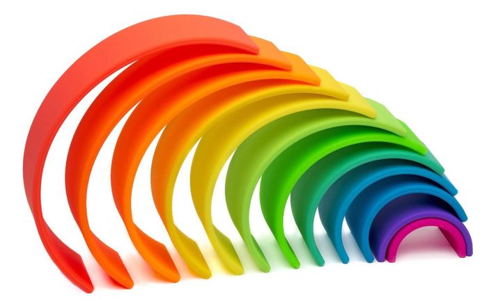 Arcoiris De Colores 12Pcs Dëna-5