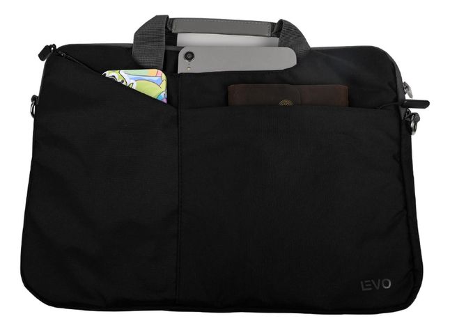 Mochila MANAGER Negra 15,6"+ Funda Notebook Negro 15,6"LEVO-4