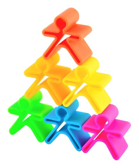 Set De 6 Personas Y 6 Casas De Colores Dëna-5