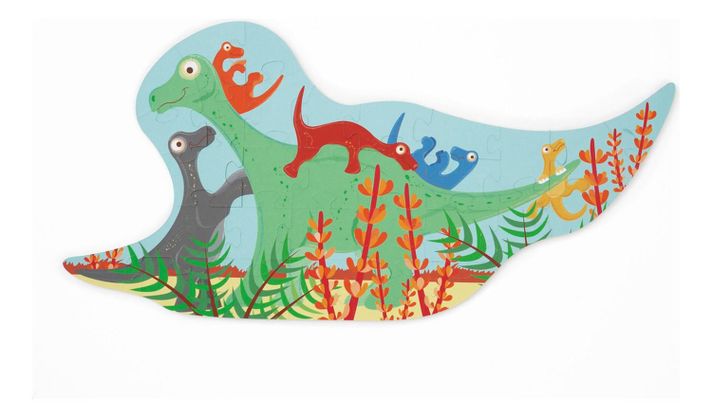 Puzzle 30Pcs Con Forma Dinosaurio Scratch Europe-0
